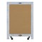 Merrick Lane Magda Set of 10 Wall Mount or Tabletop Magnetic Chalkboards with Folding Metal Legs
